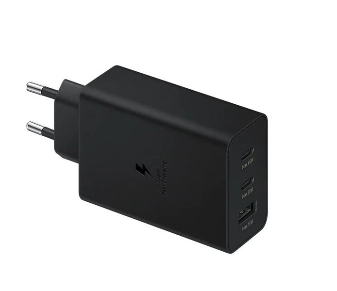 65w PD POWER ADAPTER USB-C X 2 PORTS, USB-A PORT