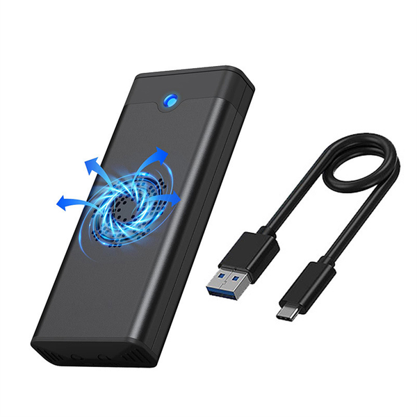 M.2 NVME NGFF Dual Protocol External SSD Enclosure Adapter-A