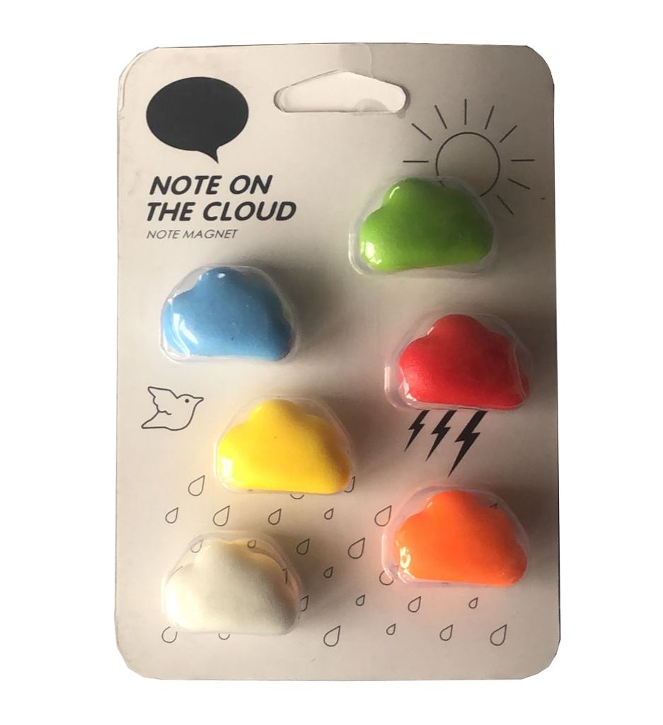 6 Pieces Decorative Refrigerator Cloud Buy Online in South