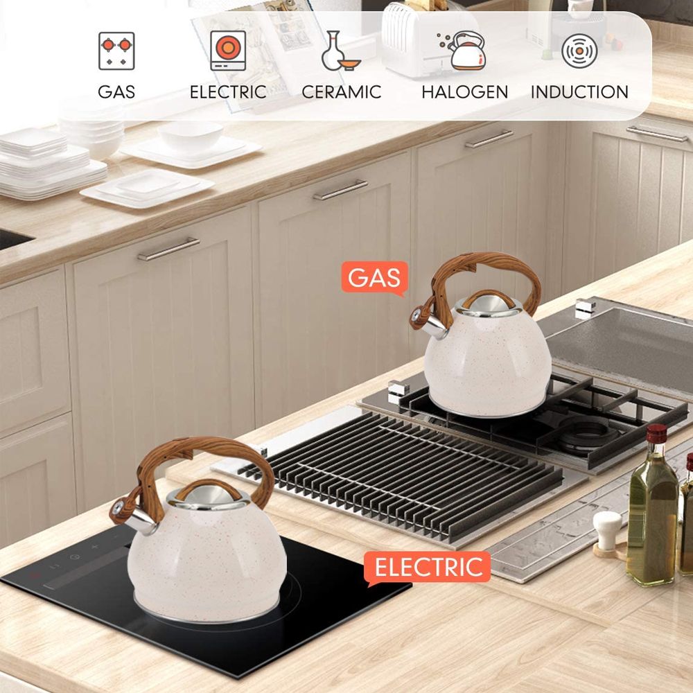 Kettles Stainless Steel Stovetop Whistling Kettle 3.5 Litre for sale in Johannesburg (ID