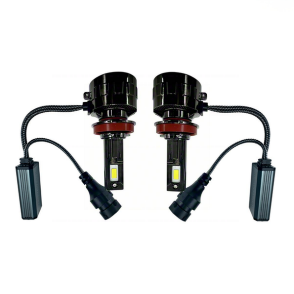 ECOMLIGHT L76 PLUS H11 LED Headlight Bulbs 300W 30000LM 12-80V 6000K -1Pair