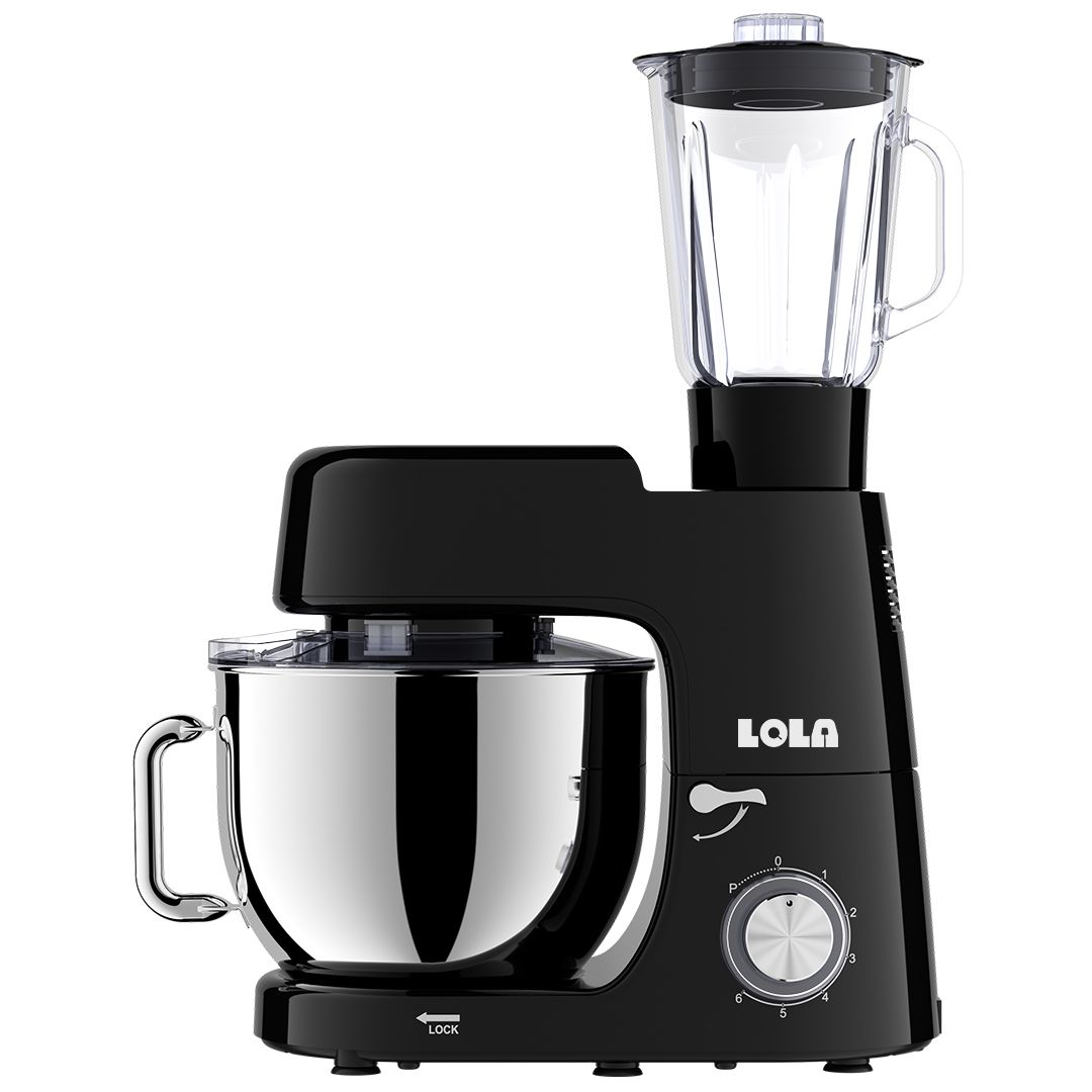 Stand Mixer 7L Stand Bowl Mixer with 1.5L Blender 1100W for Cakes Smoothies