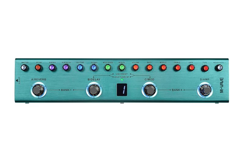 M-VAVE Tank Guitar / Bass Multi-Effects Pedal