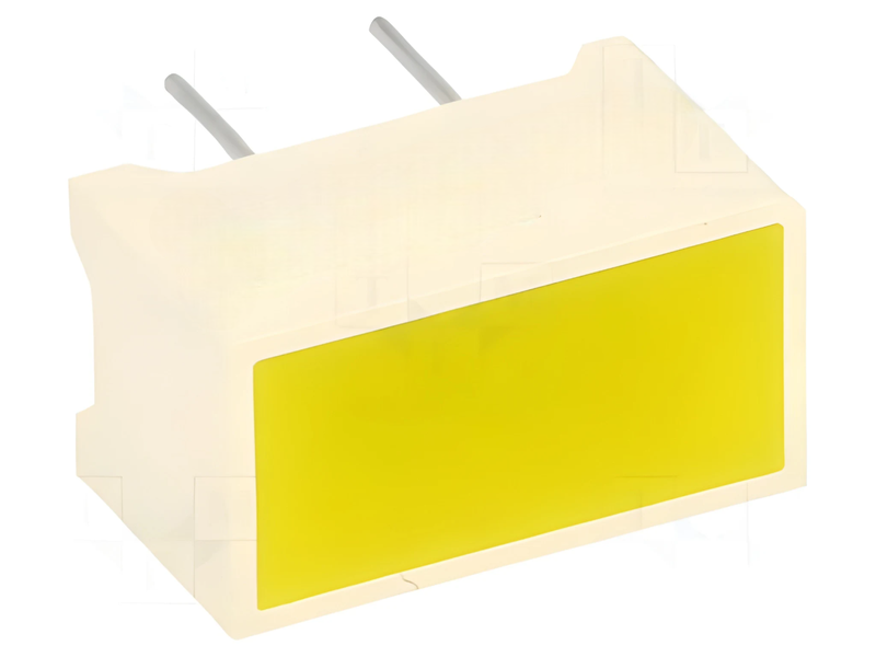 DE/2 Rectangular LED Light Bar 2 LEDs Diffused Lens