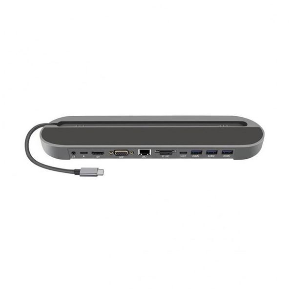 11-in-1 Type-C To USB3.0 HDMI-Compatible Docking Station FO-E982