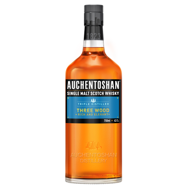 Auchentoshan - Three Wood Single Malt Scotch Whisky - 750ml