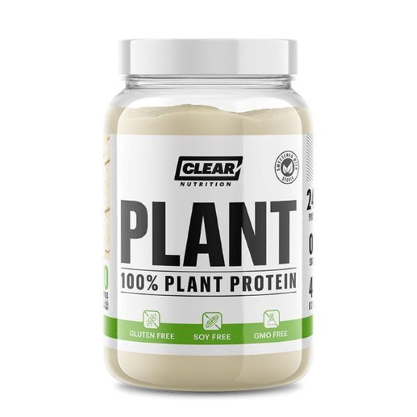 Clear Nutrition 100% Plant Protein 900g - Vanilla Swirl