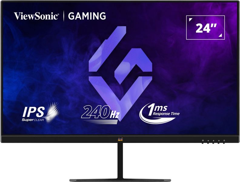 ViewSonic 24" 240Hz Gaming Monitor - 1ms IPS, Full HD, FreeSync