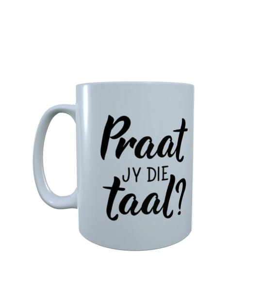 Afrikaans - Praat Jy Die Taal - Aesthetic - Coffee Mug