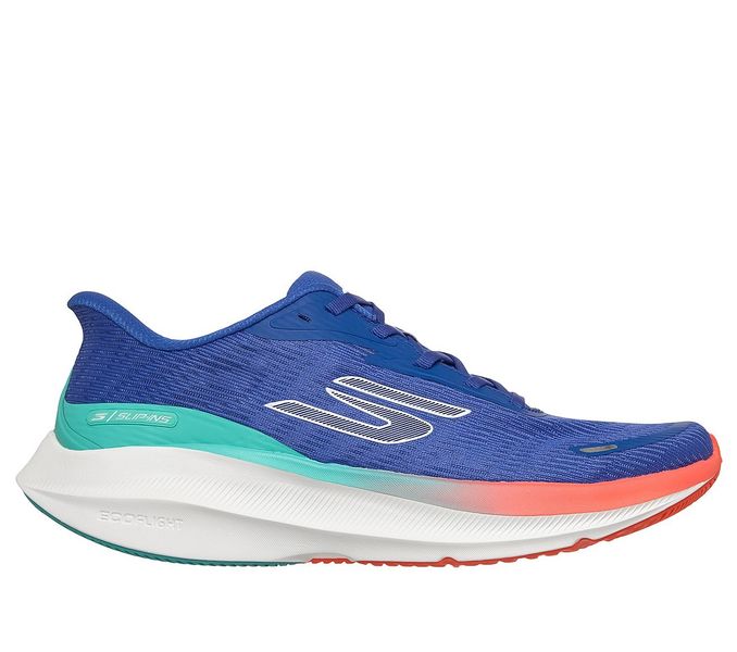 SKECHERS Men's Go Run Pure 5 Road Running Shoes - Royal/Mint