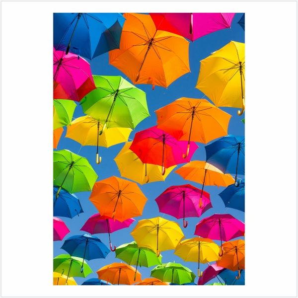 Umbrella Art - A1 Poster