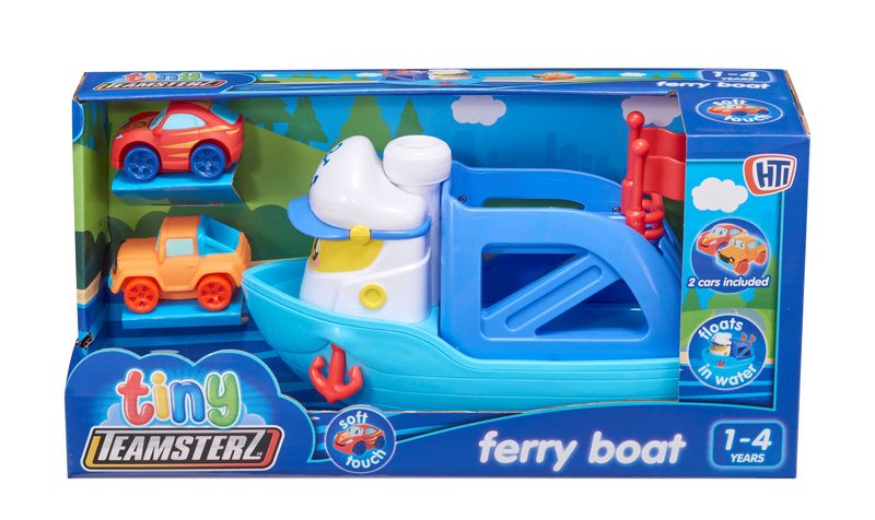 Teamsterz Tiny Teamsterz Ferry Boat with 2 Cars