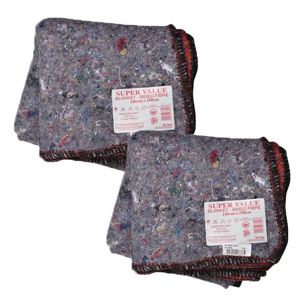 Pet Blanket Budget Super Value (190 x 140cm) - 2 Pack
