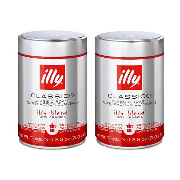 illy Classico illy Blend Filter Coffee - Medium Roast 100% Arabica 2 X 250g