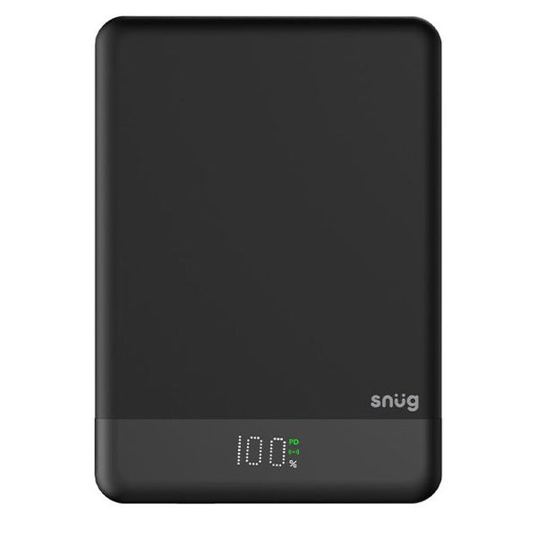 Snug 10000mAh MagSafe Magnetic Power Bank With Fast Charge - Black