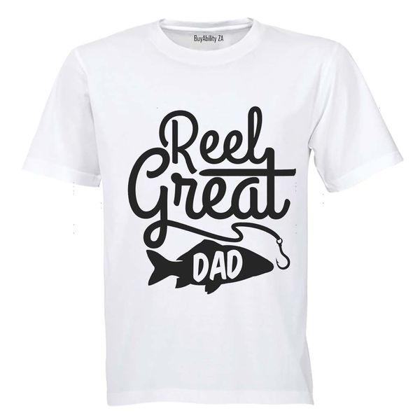 Reel Great Dad - Adults - T-Shirt