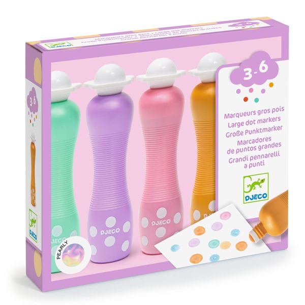 Djeco Foam Markers - Pearly