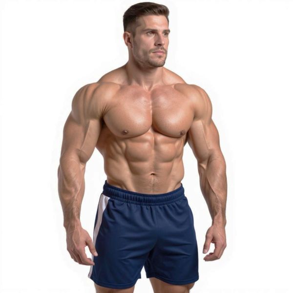 With Hidden-Zip Side Pockets Navy/White image