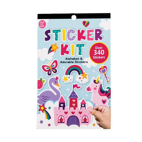 Sticker Book - Fantasy (Set of 6) 340 Stickers Per Book