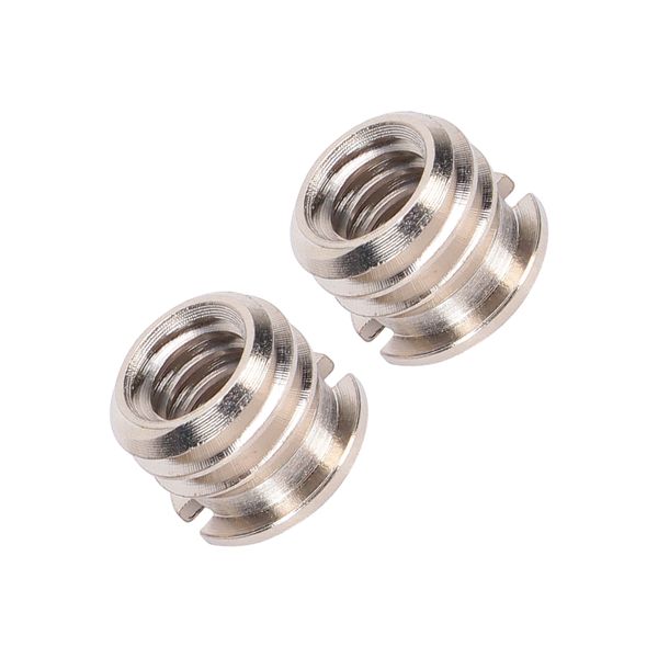 Screw Reducer Adapter 1/4" Female to 3/8" Male Thread Converter