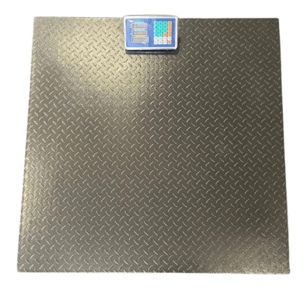 2 Ton Industrial Heavy Duty Platform Scale 2000kg Digital Scale 1.2Mx1.2M