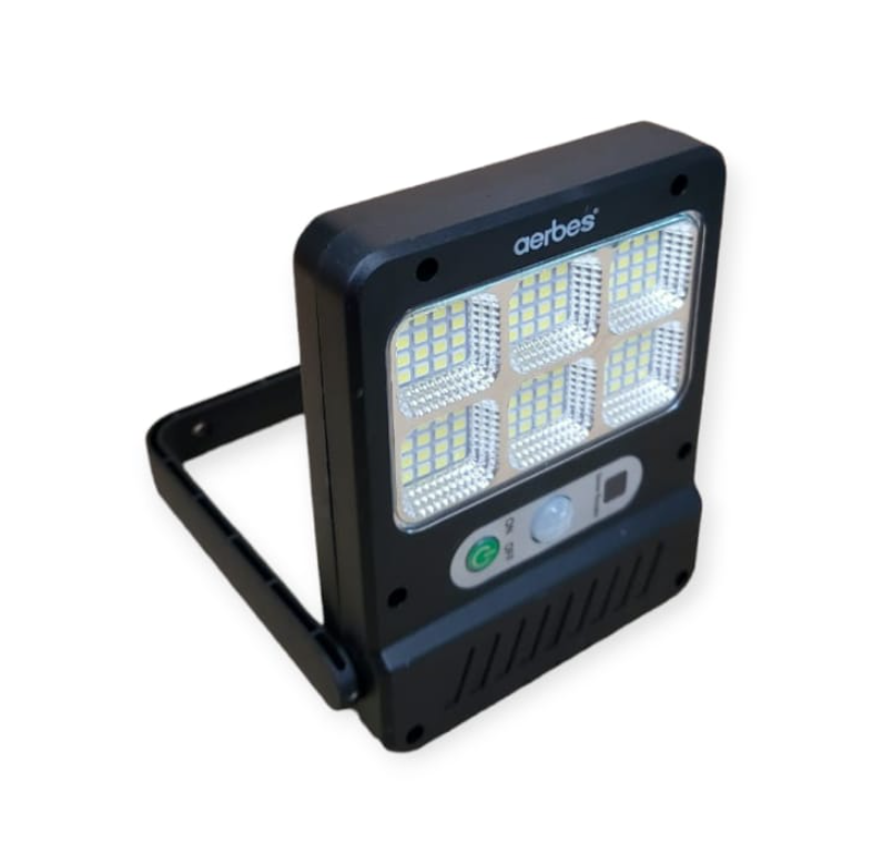 Aerbes AB-TA244 Solar Sensor Wall Light - 96 LED Outdoor Security Lamp