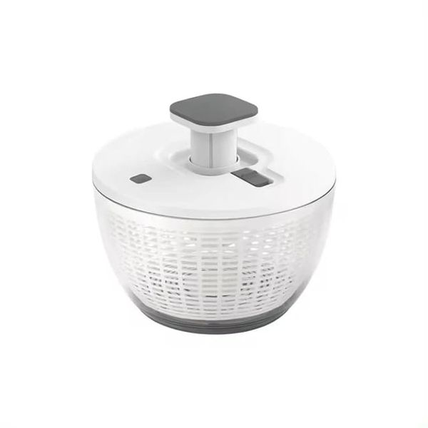 Manual Salad Spinner Vegetable Washer And Dryer Strainer