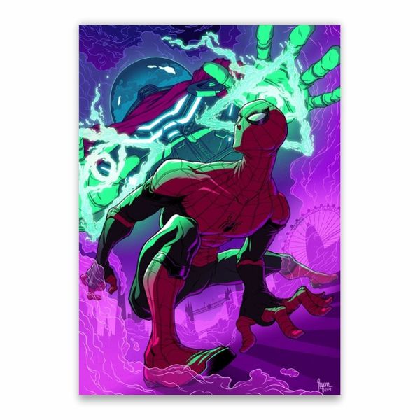 Spider-Man VS Mysterio Poster - A1