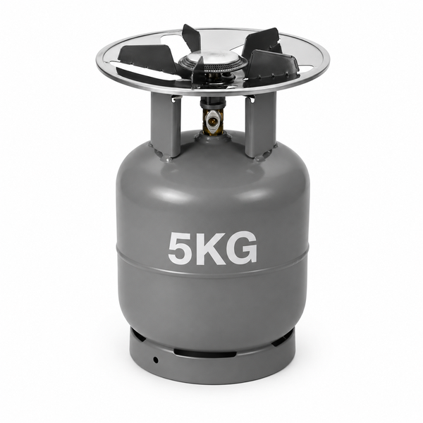 5kg - Gas Cannister - with Gas Cooker Top