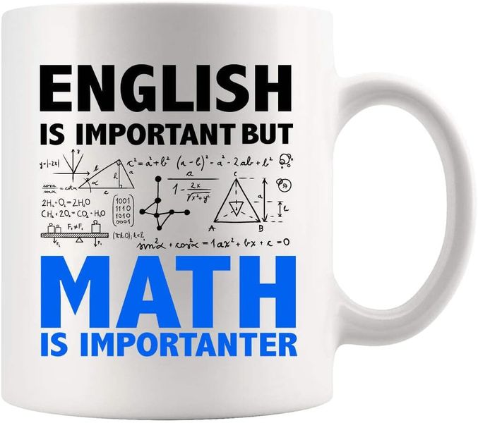 Math is importanter-Father's day-Mother's day-Valentines-Christmas Mug