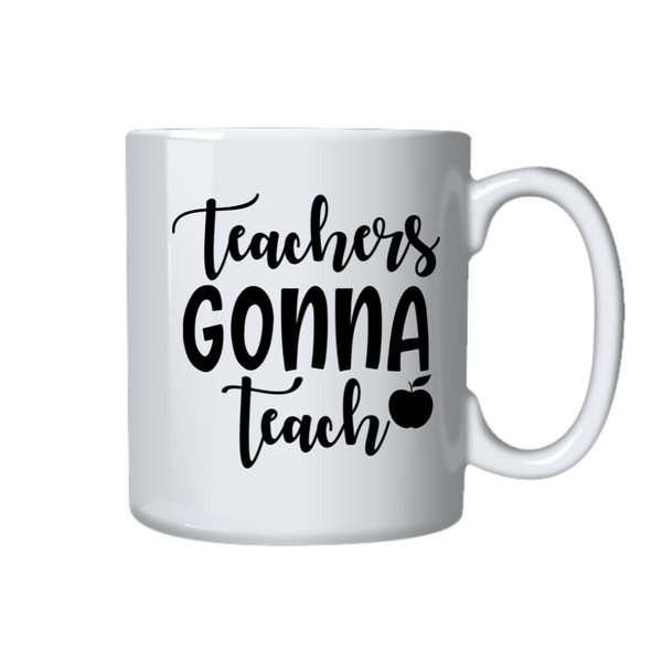 Teacher Teach Coffee Mug - Gift Idea for Teachers Day