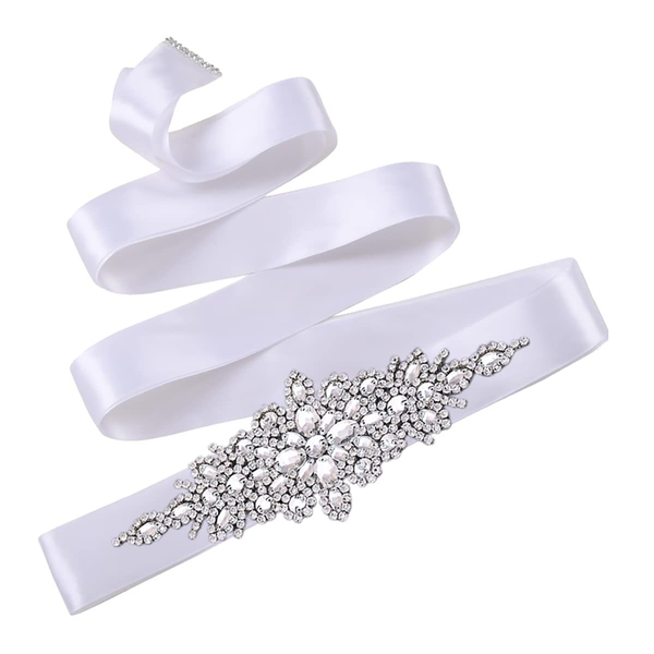 Bridal Belt Crystal Rhinestone Belt Wedding Evening Gown Sash Belt
