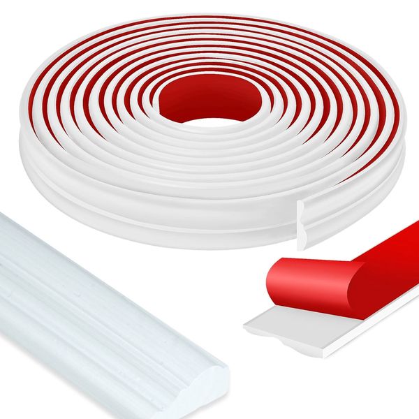 3cmx9m Self-Adhesive Wall Molding Trim Flexible DIY Wall Trim for Decor