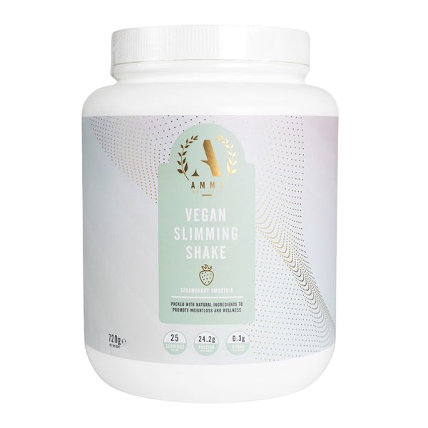 Vegan Slimming Protein Shake for Women (Strawberry Smoothie)