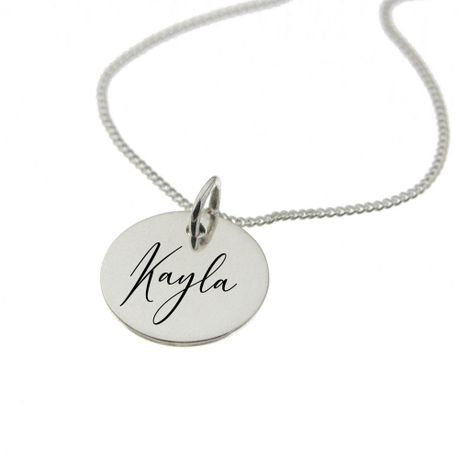 tiffany necklace personalised