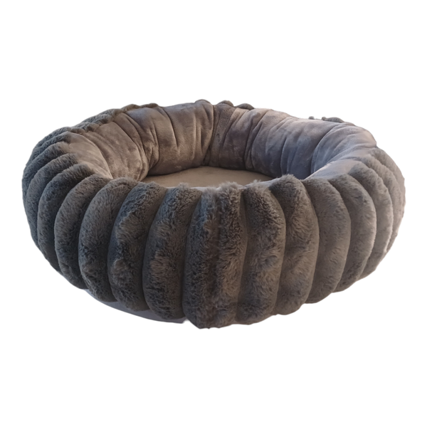 Medium Dog Donut Bed - M193 - Removable Cover Machine Washable