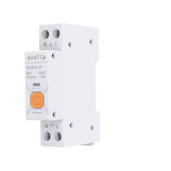 Wifi Smart Circuit Breaker 1-63A adjustable