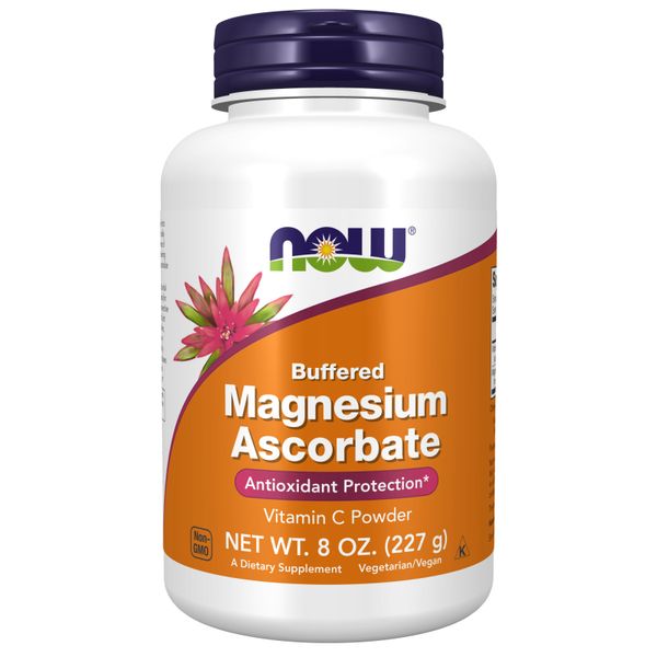 NOW Foods Magnesium Ascorbate Powder - 8 oz. (227g)