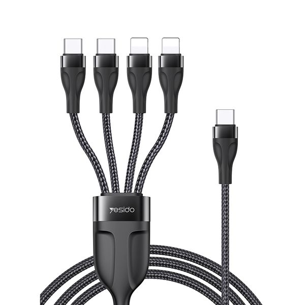 Yesido 4in1 Braided 3A Charging Cable CA110