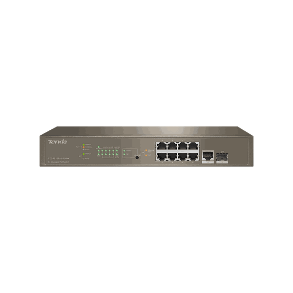 Tenda L3 Managed PoE Switch - TEG5310P-8-150W