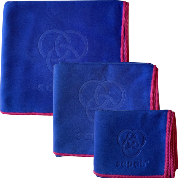 Sapab Microfibre 3 Pack Towel Set