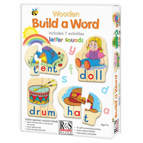 RGS Group Smart Play Build A Word Educational Puzzle