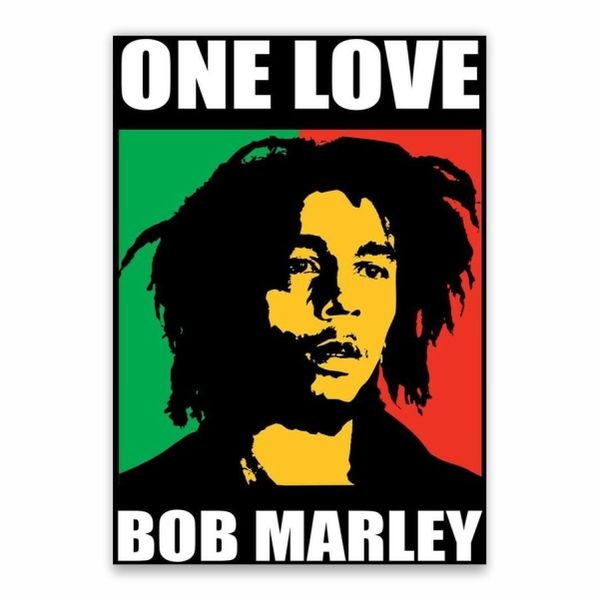 One Love Bob Marley Poster - A1