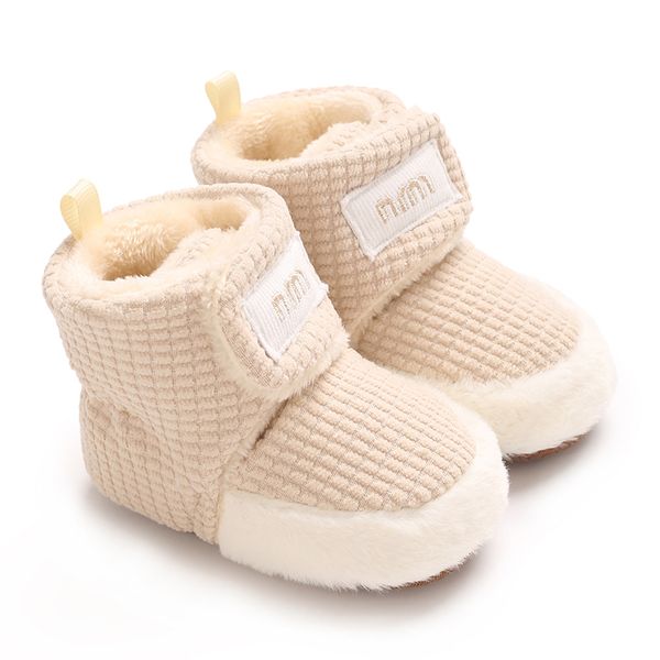 Autumn And Winter Fashion Newborn Baby Cotton Boots Cute Baby Walking Shoes