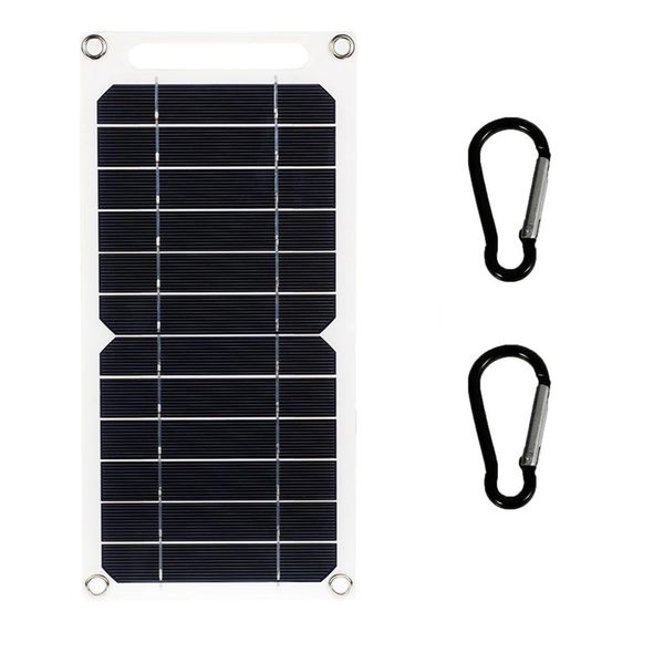 6W USB Solar Outdoor Charging Camping Power Supply Photovoltaic Panel