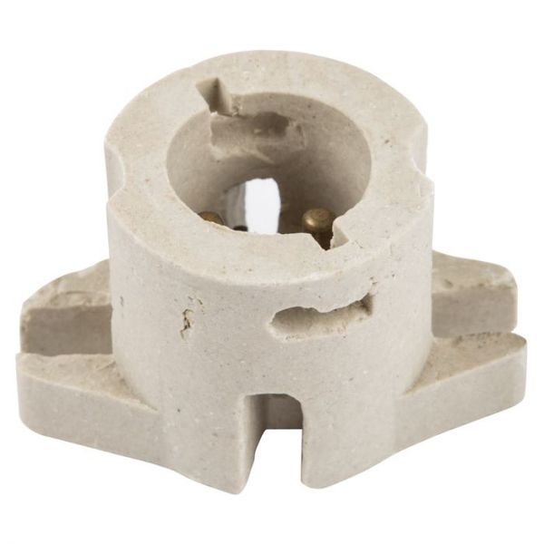 Bulk Pack 5 x Lamp Holder Porcelain Bc