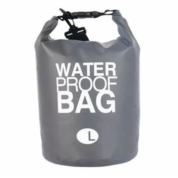 Waterproof Drybag Backpack - Outdoors - Grey 5L
