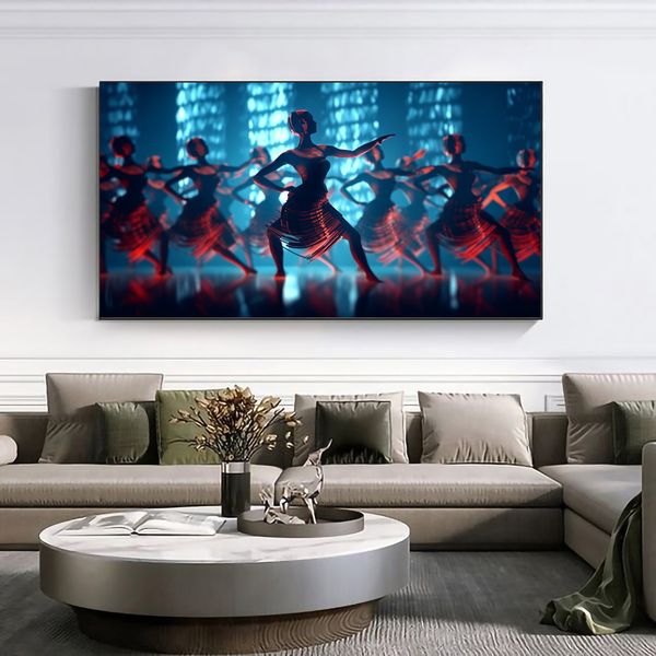 Canvas Wall Art - Harmony in Motion - 0359