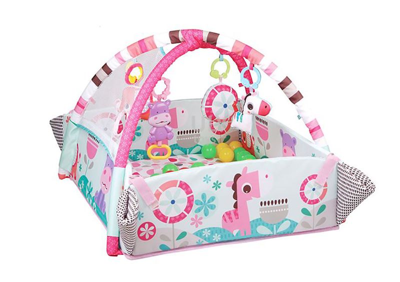 5 in 1 Activity Gym &amp; Ball Pit - Pink