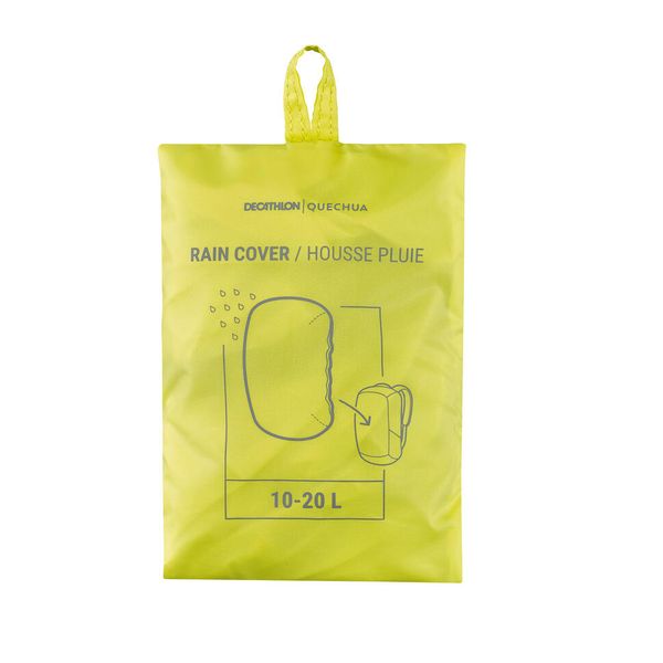 Quechua Rain Cover for Hiking Backpack - 10/20 L